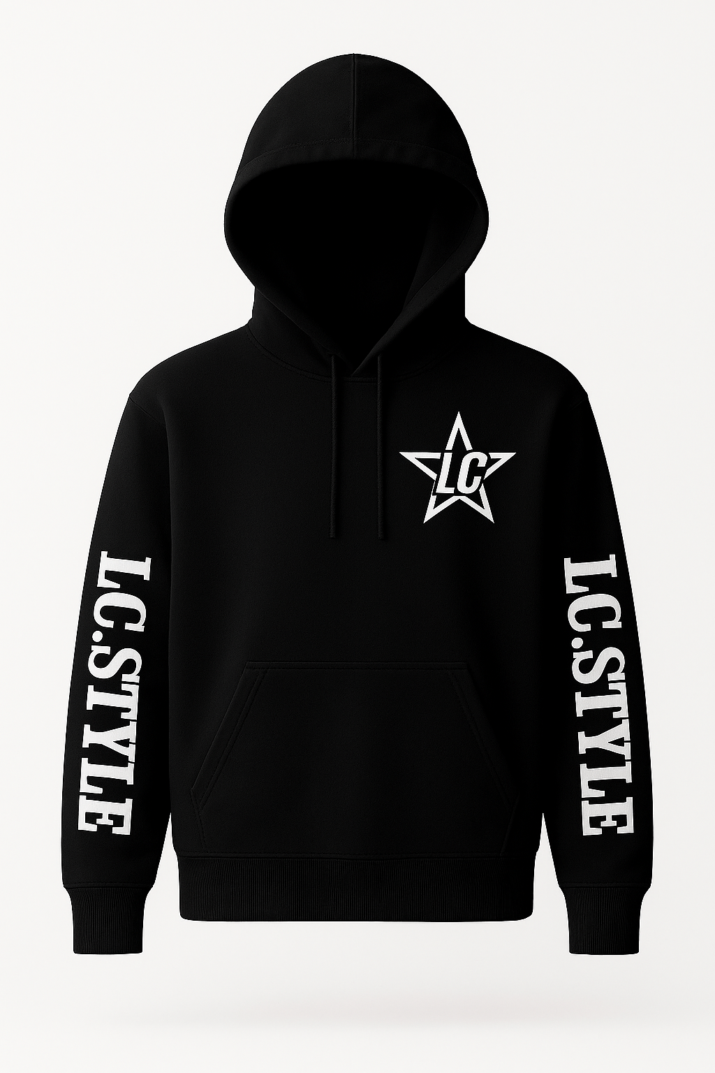 Black LC. Style Hoodie